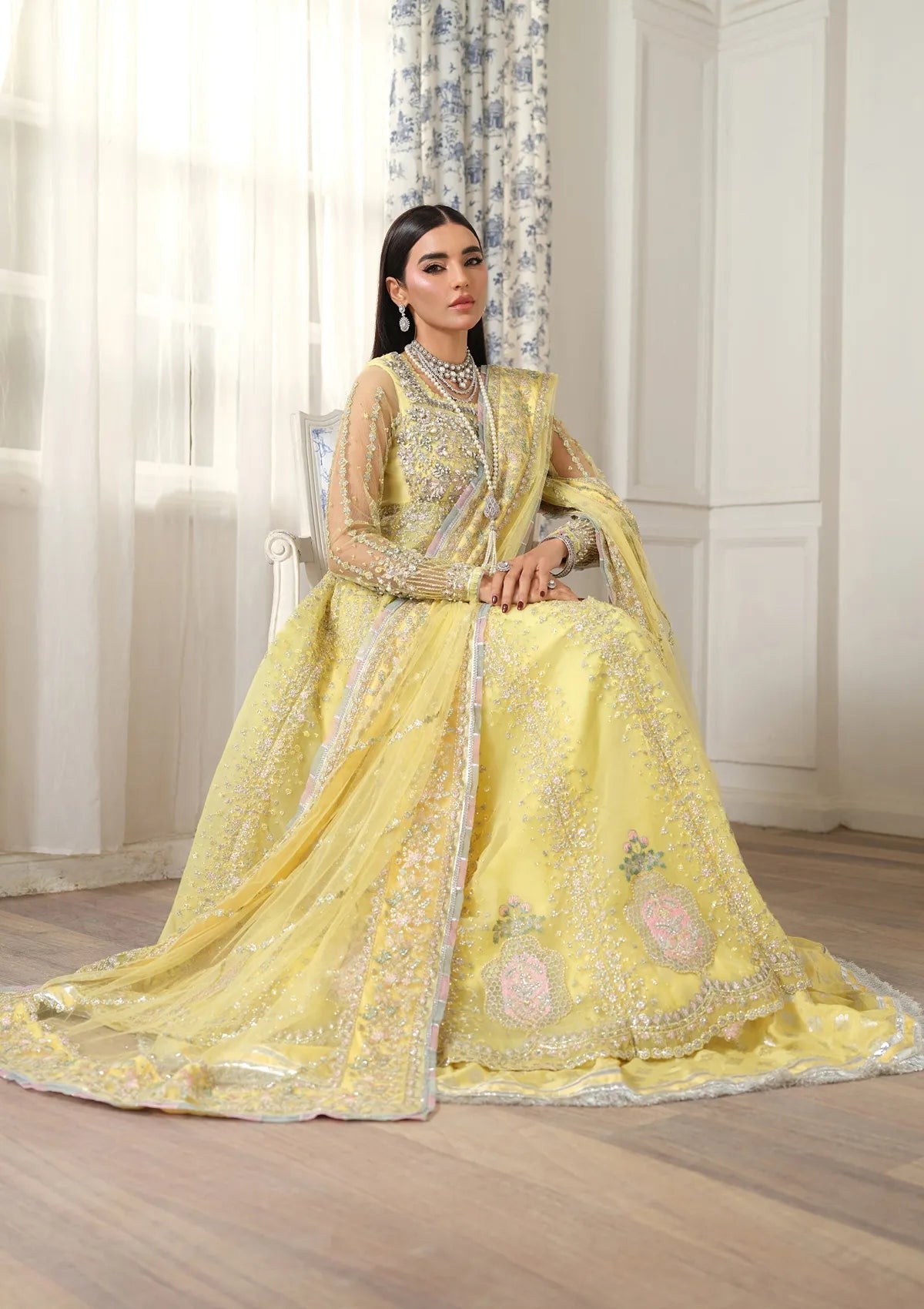 Maryam Hussain Meer Luxury Chiffon'26 D-03 Ghazal