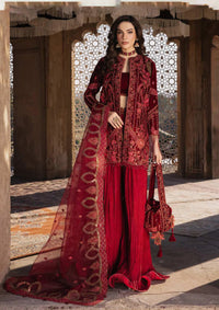 mohsin-saeed-fabrics-affordable-luxury-outfits-for-daily-formal-and-wedding-wear-This-product-is-from-zarizaa-mukhtar-e-khas-festive-velvet25-d-02-laal-rukh-is-available-on-Mohsin-saeed-fabrics-website.