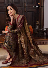 Asim Jofa Rania Pre-Winter'23 AJRW-11 - Mohsin Saeed Fabrics