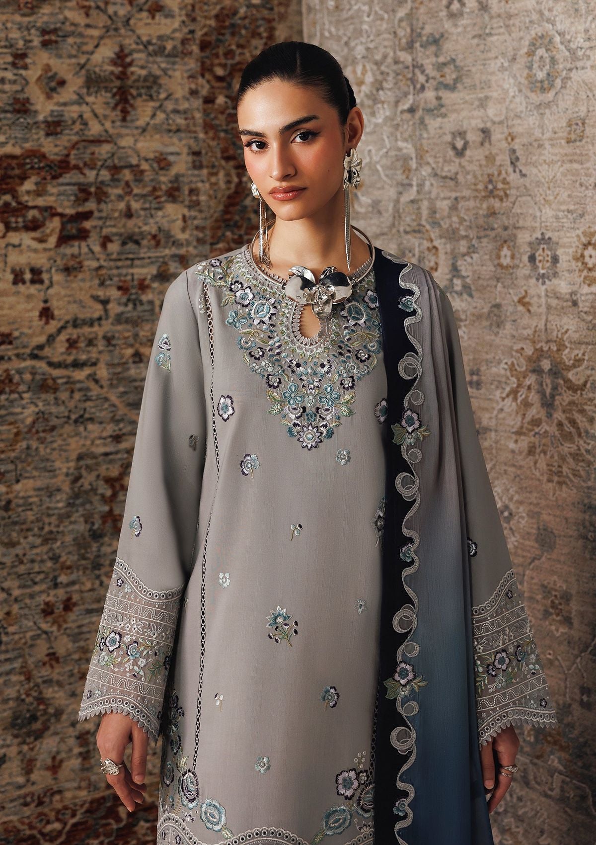 Qalamkar Qline Linen'26 QLW-15 GINA