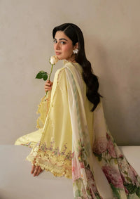 Elaf E-Craft Chikankari Lawn'26 EHC-3A SUNSTONE