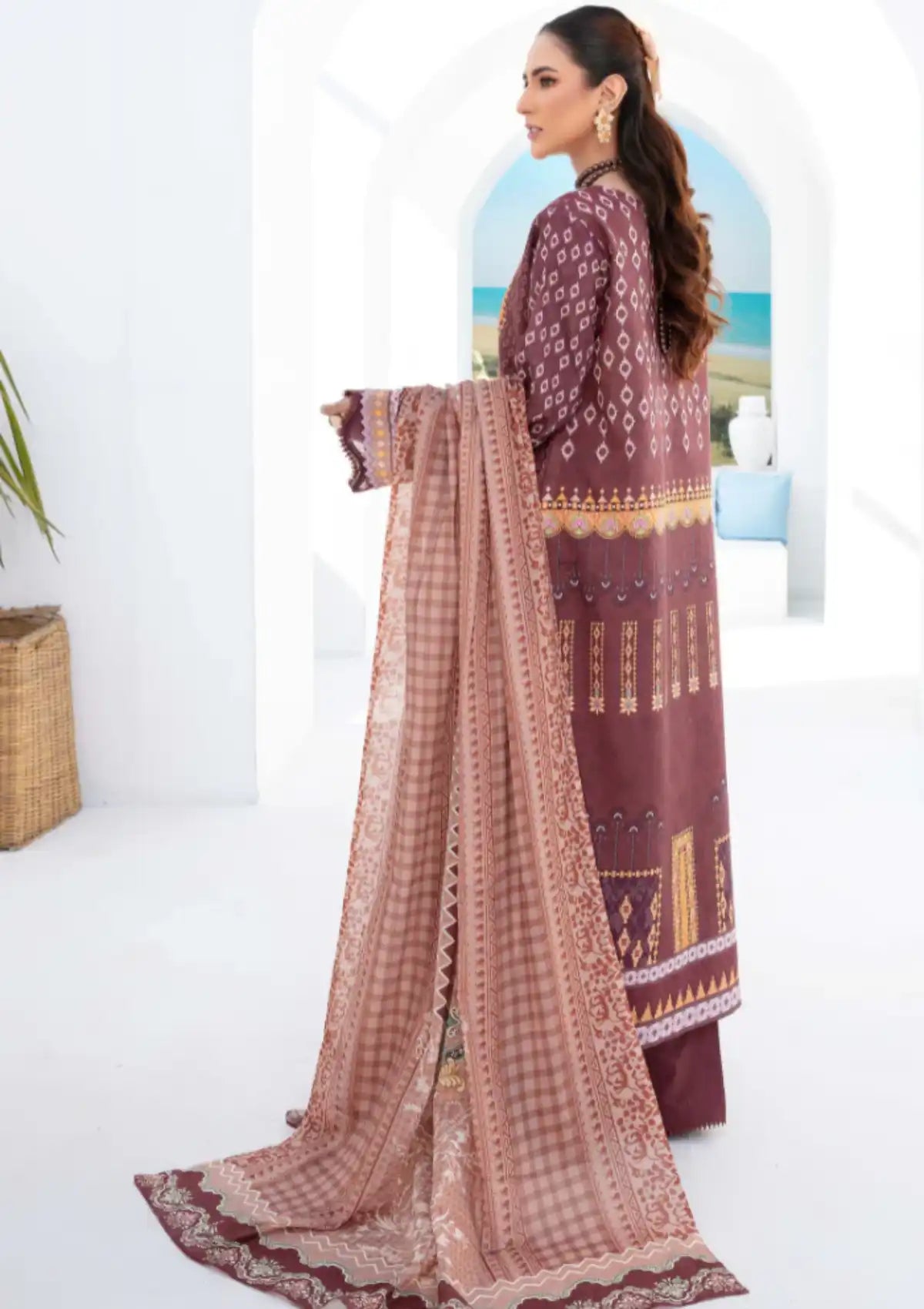 Saira Bano By Humdam'24 D-07 - Mohsin Saeed Fabrics