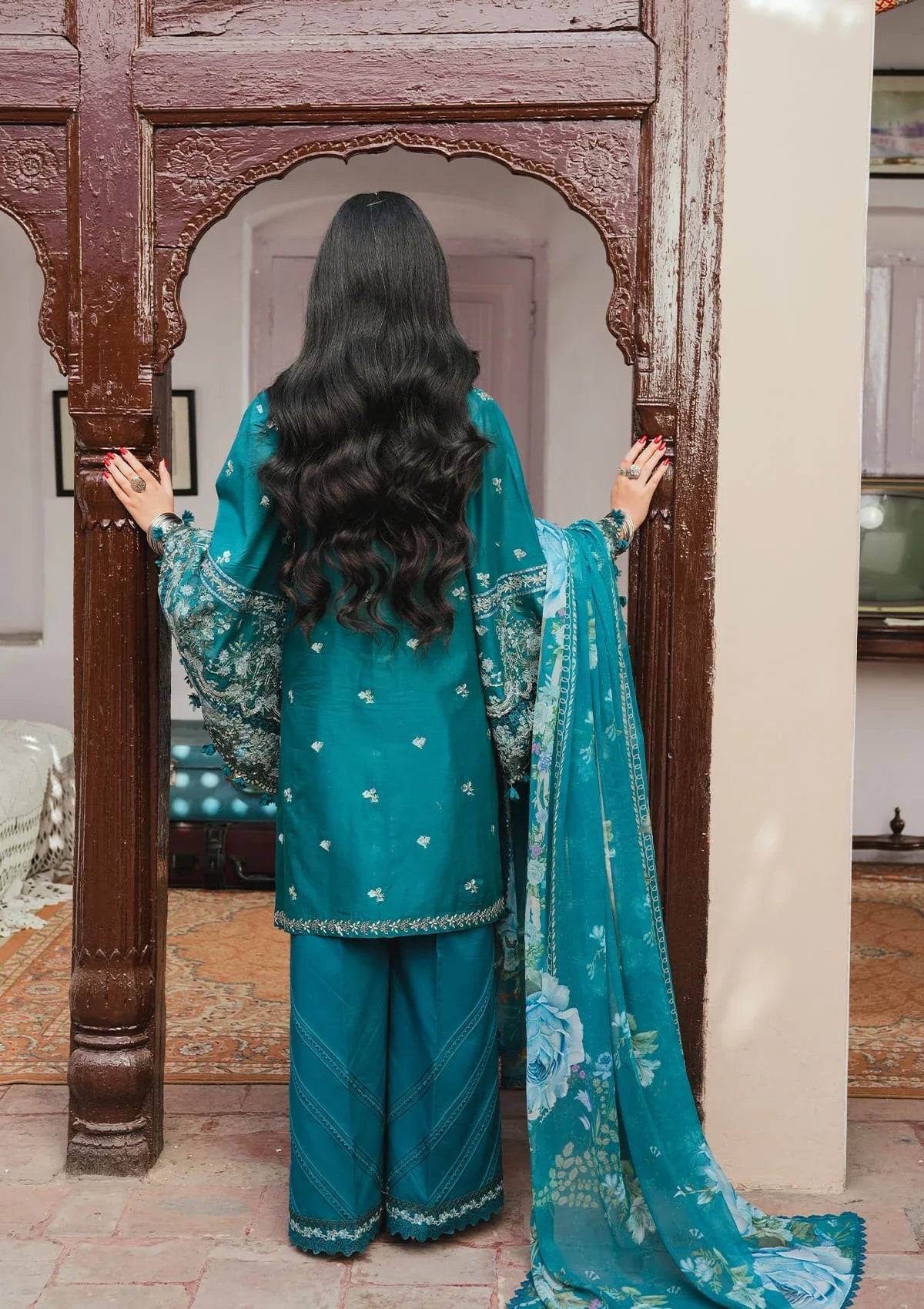 Kahf EK Fasana Luxury Lawn'26 KLB-5A MORNI