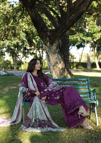 Elaf Signature Lawn'26 ESA-5B DARLING PLUM