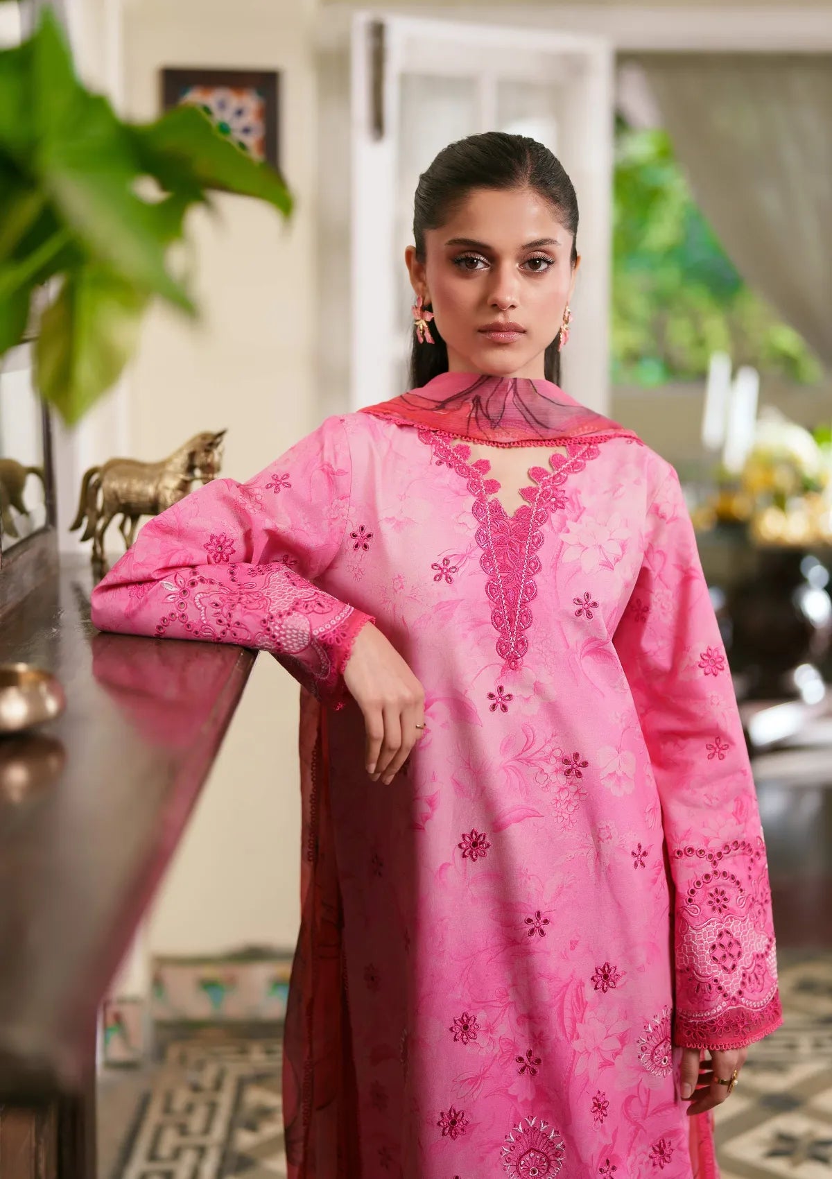 Neeshay Summer Lines Printkari'26 -ROSAIRE