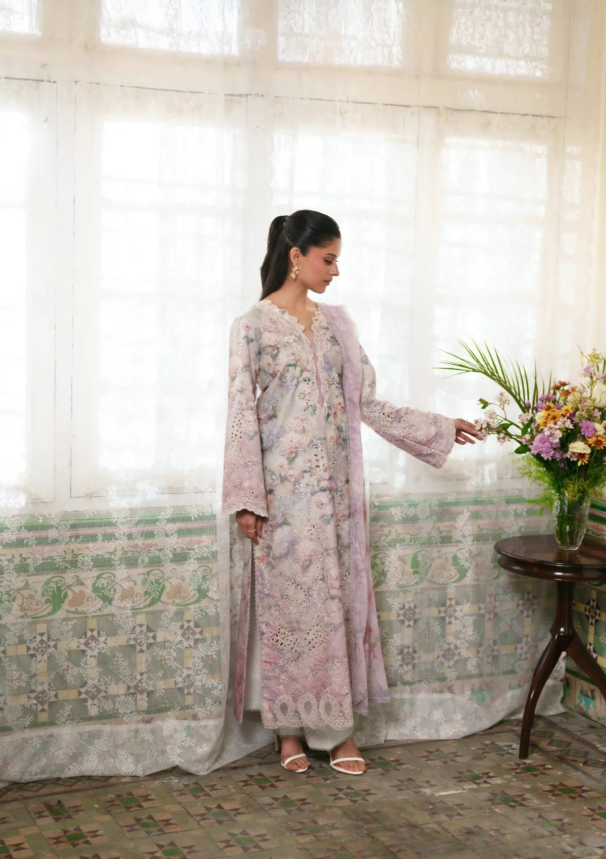 Neeshay Summer Lines Printkari'26 -BLUSHÉ