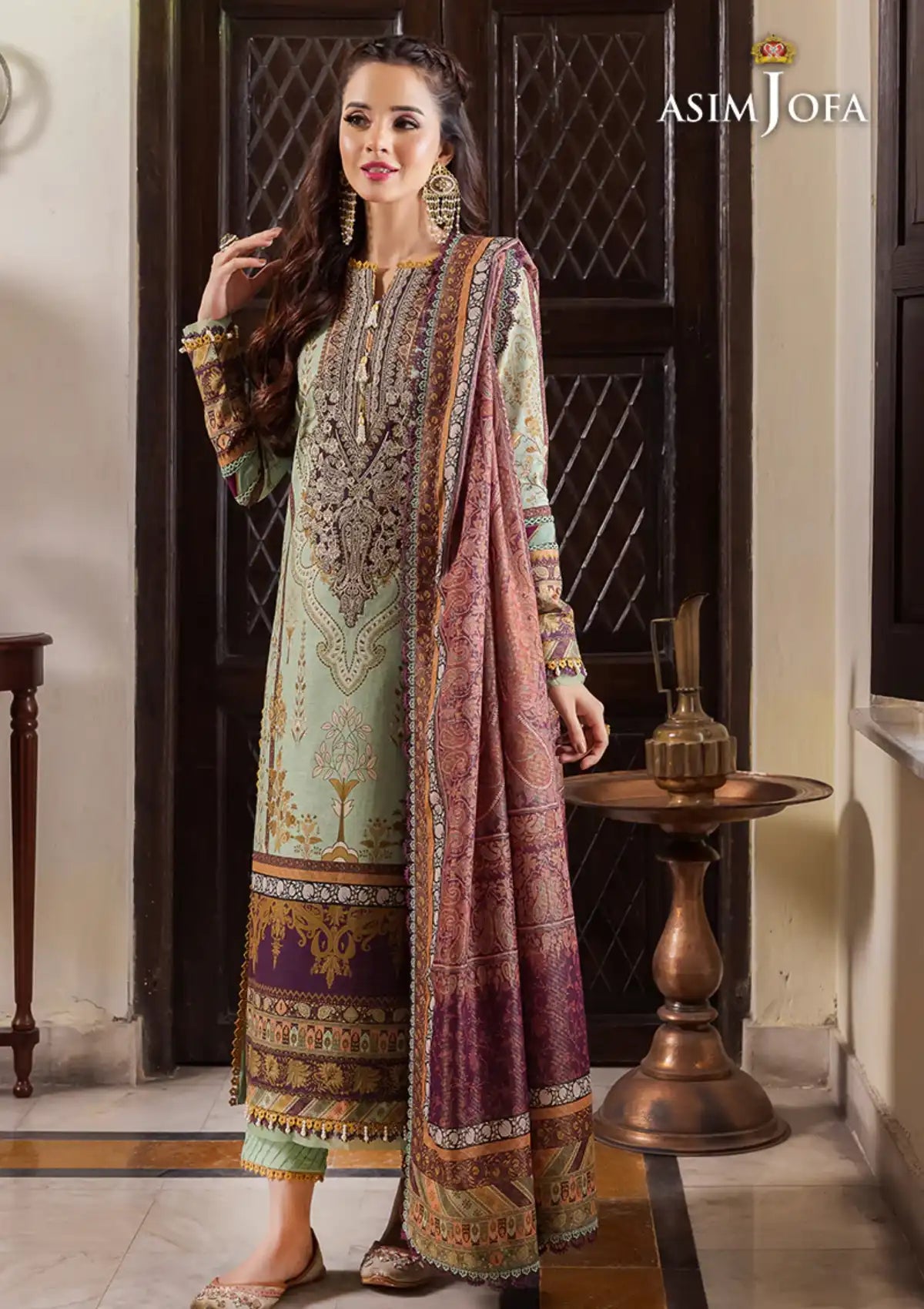 Asim Jofa Rania Pre-Winter'23 AJRW-15 - Mohsin Saeed Fabrics