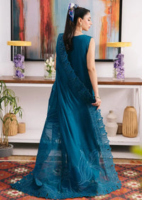 Nureh Eid Escape Luxury Lawn'24 NE-93 ZOEE - Mohsin Saeed Fabrics
