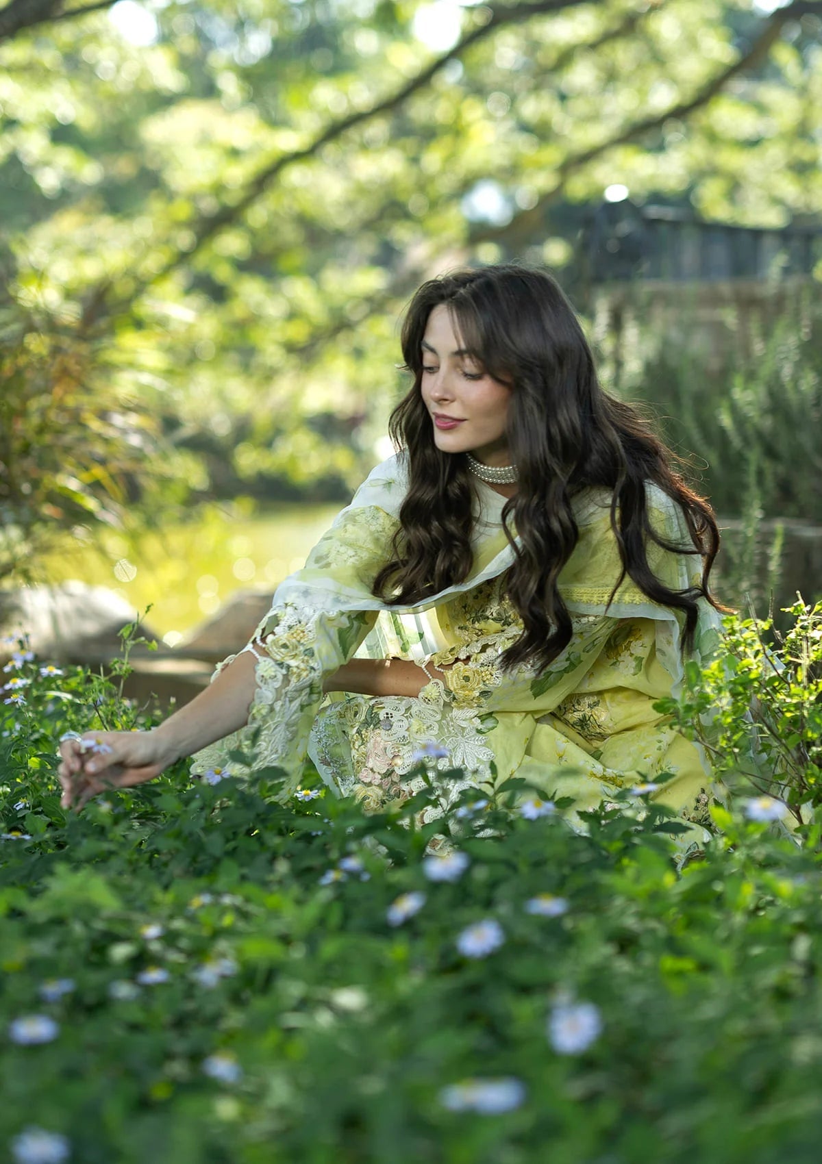 Elaf Signature Lawn'26 ESA-7A IVORY SEASON