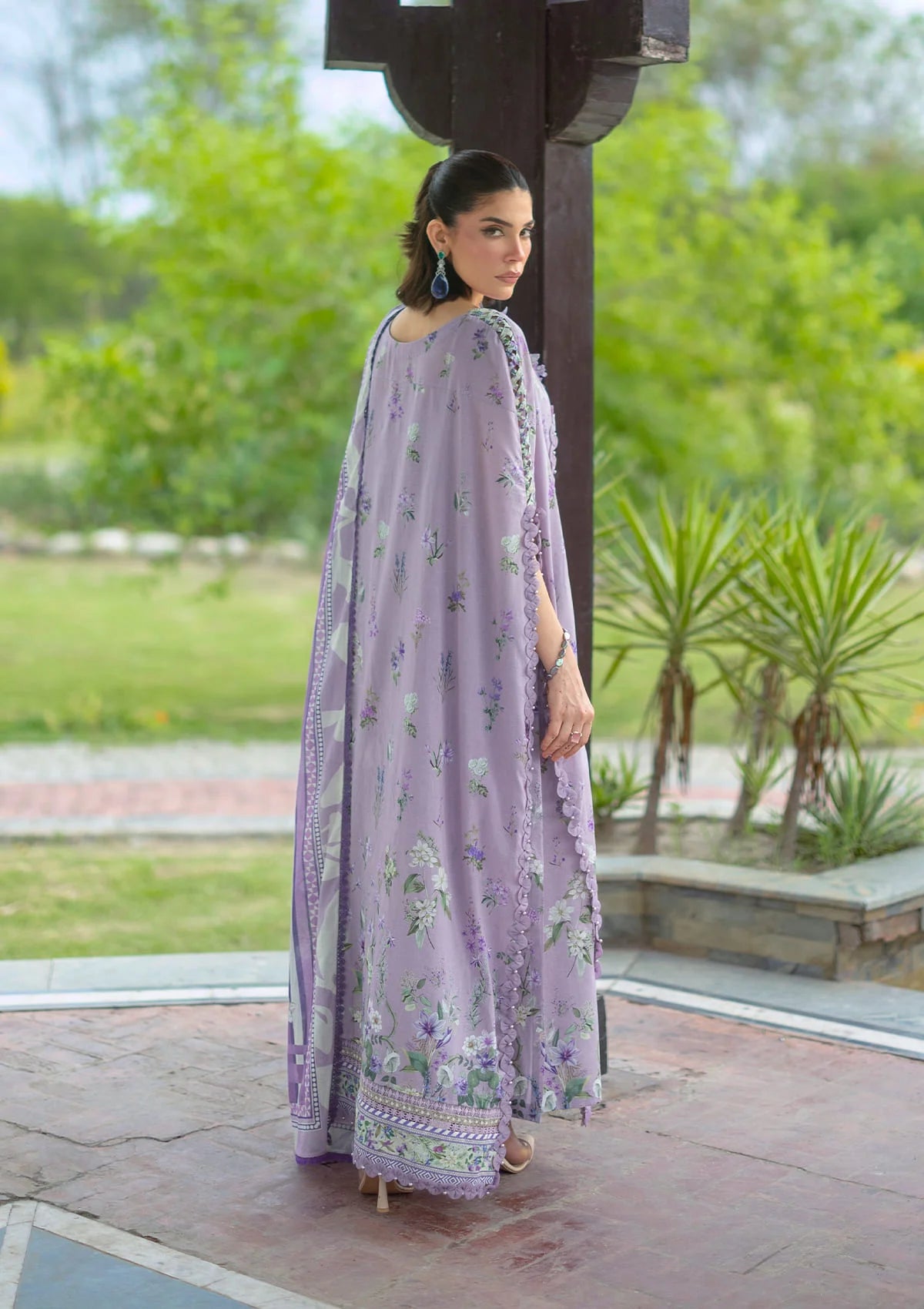 Elaf Bridgerton Prints'26 EPB-6A LILAC GARDEN