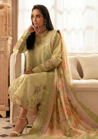 Nureh Maya Embroidered Lawn'24 NS-143 - Mohsin Saeed Fabrics