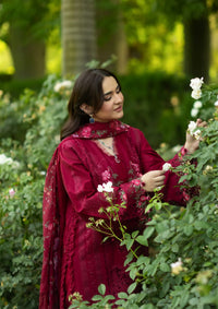 Elaf Luxury Lawn Vol-2'26 ELQ-4A FALLING PETALS