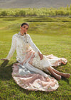 Crimson Luxury Lawn'23 D-1A - Mohsin Saeed Fabrics