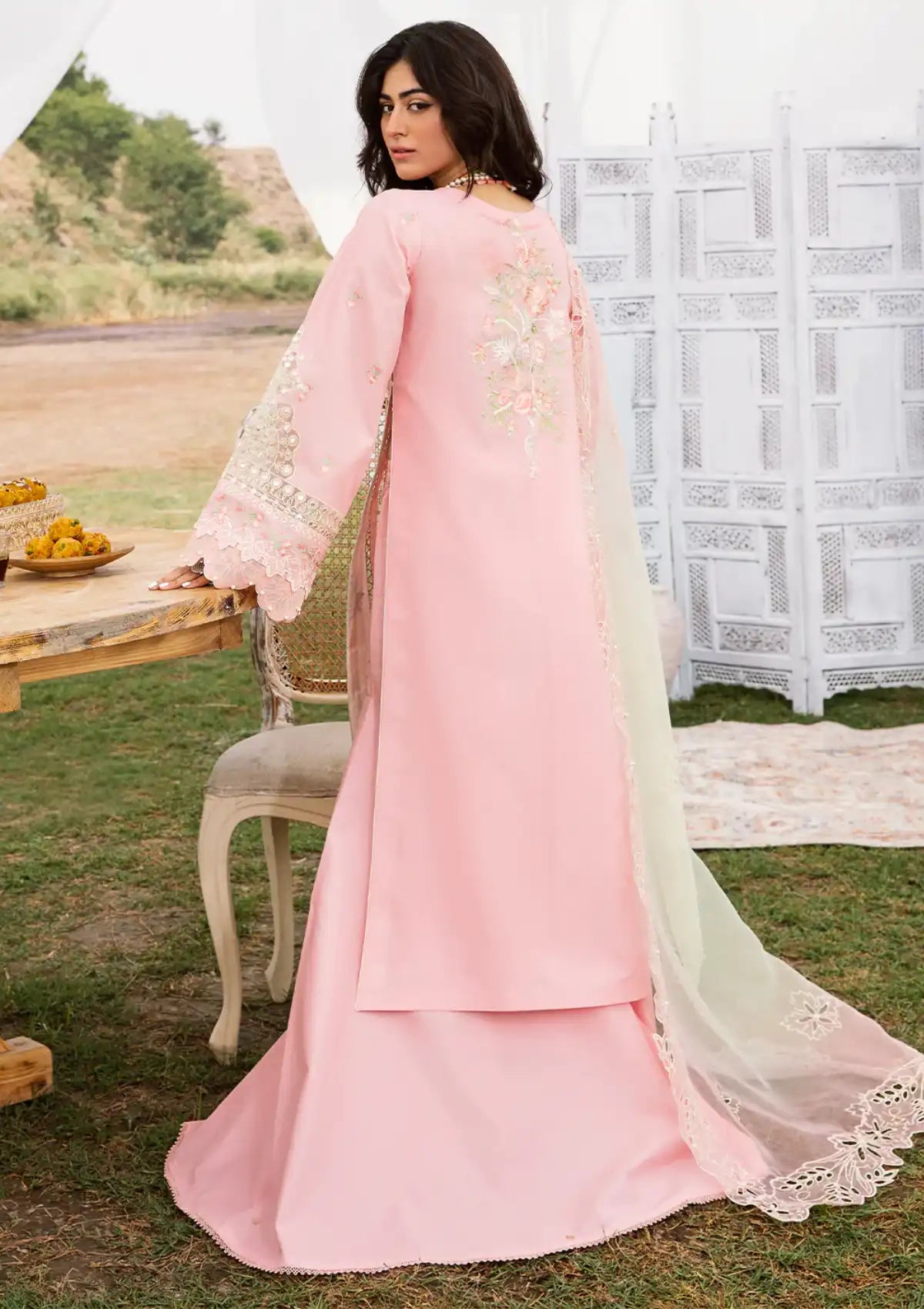 Bin Ilyas Mem Saab Eid Edit'23 D-711-B - Mohsin Saeed Fabrics