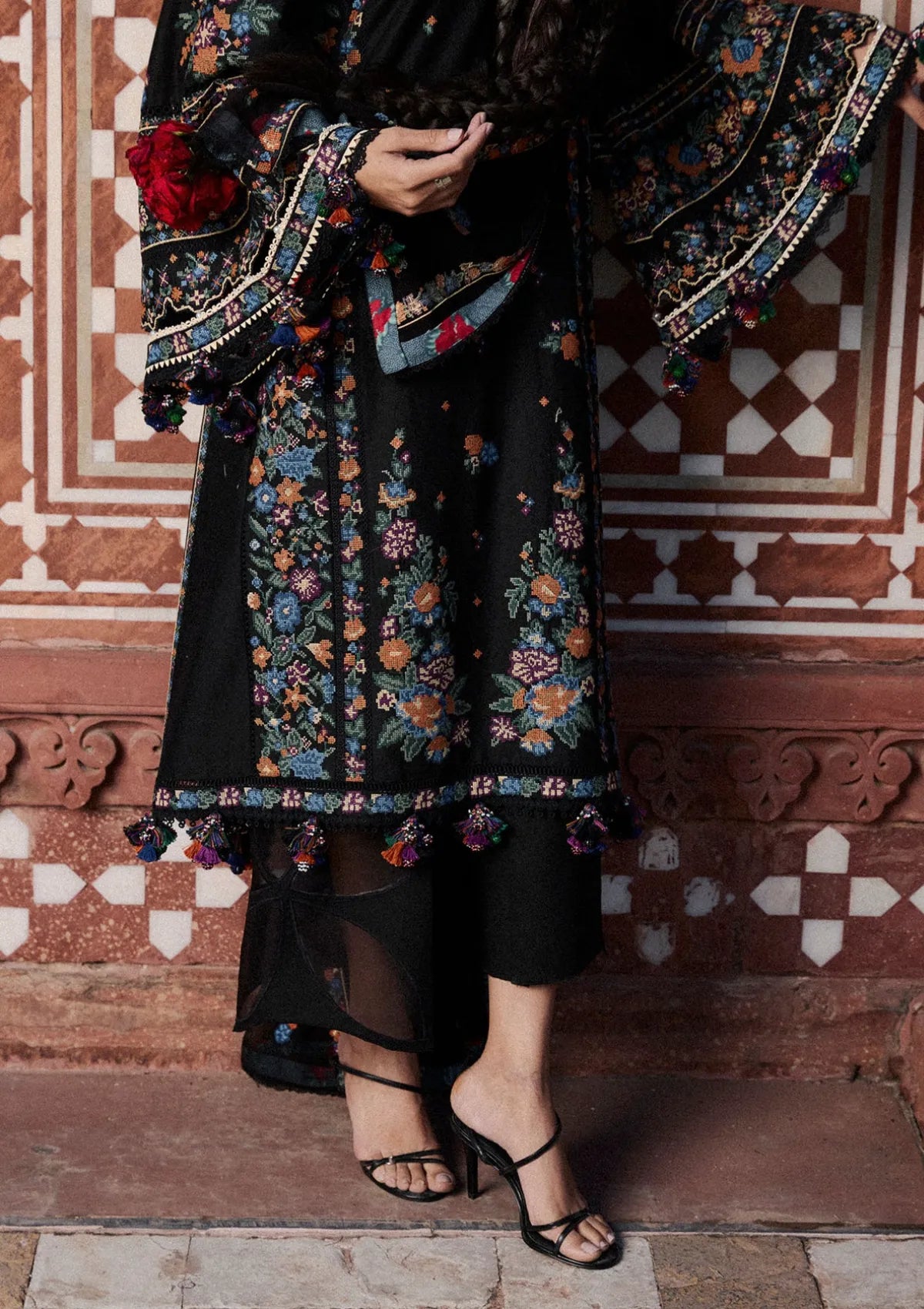 Hussain Rehar Zan Luxury Lawn'26 -Aswa