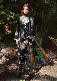 Hemline By Mushq Secret Garden Lawn'26 D-09 Nightshade Bloom