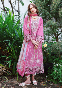 Hemline By Mushq Secret Garden Lawn'26 D-08 Mystic Camellia