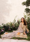 Iznik Dahlia Luxury Lawn'24 DL-03 - Mohsin Saeed Fabrics