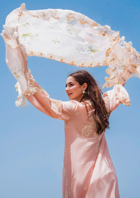 Elaf "Hai Kuch" Festive Lawn'24 EHK-07 Pareesa - Mohsin Saeed Fabrics