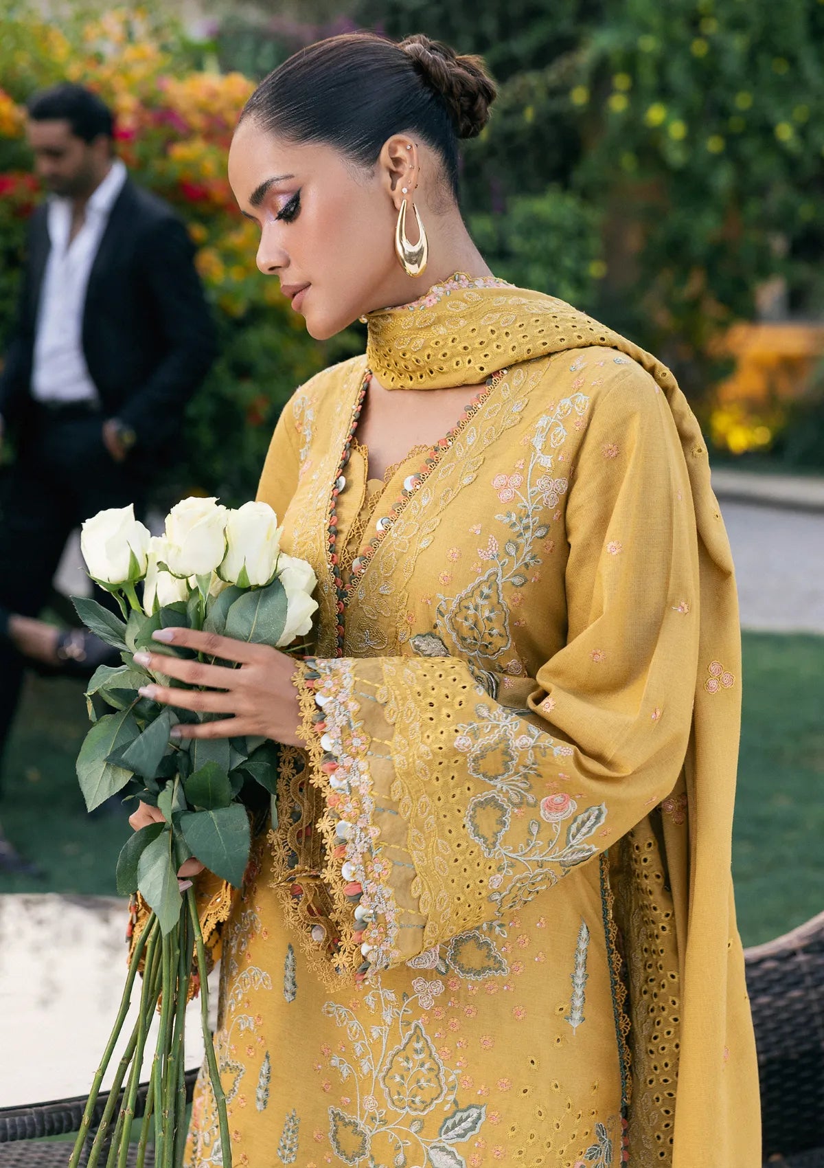 Elaf Luxury Winter'25 EWK-1B Florigold