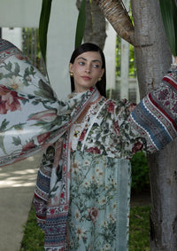 Elaf Santorini Prints Vol-1'26 EPN-6B OPALINE GARDEN