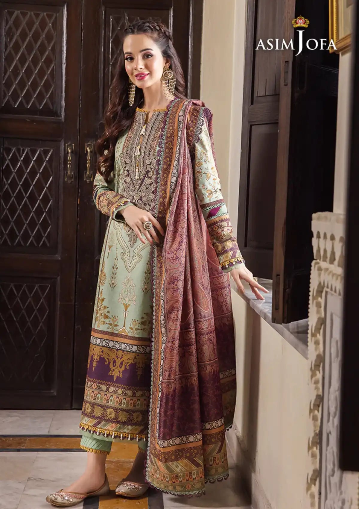 Asim Jofa Rania Pre-Winter'23 AJRW-15 - Mohsin Saeed Fabrics