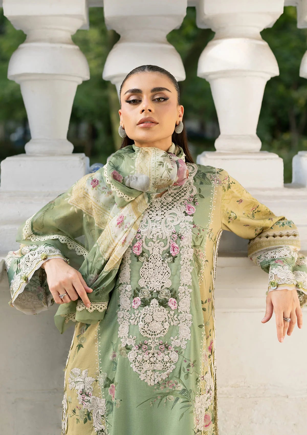 Elaf Signature Emb Prints Vol'II'26 ESG-1A ELARA
