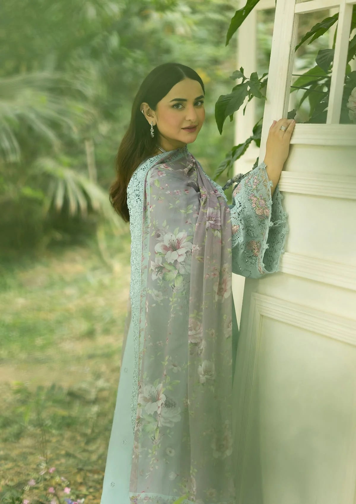 Elaf Luxury Lawn Vol-2'26 ELQ-6B MINT STORY
