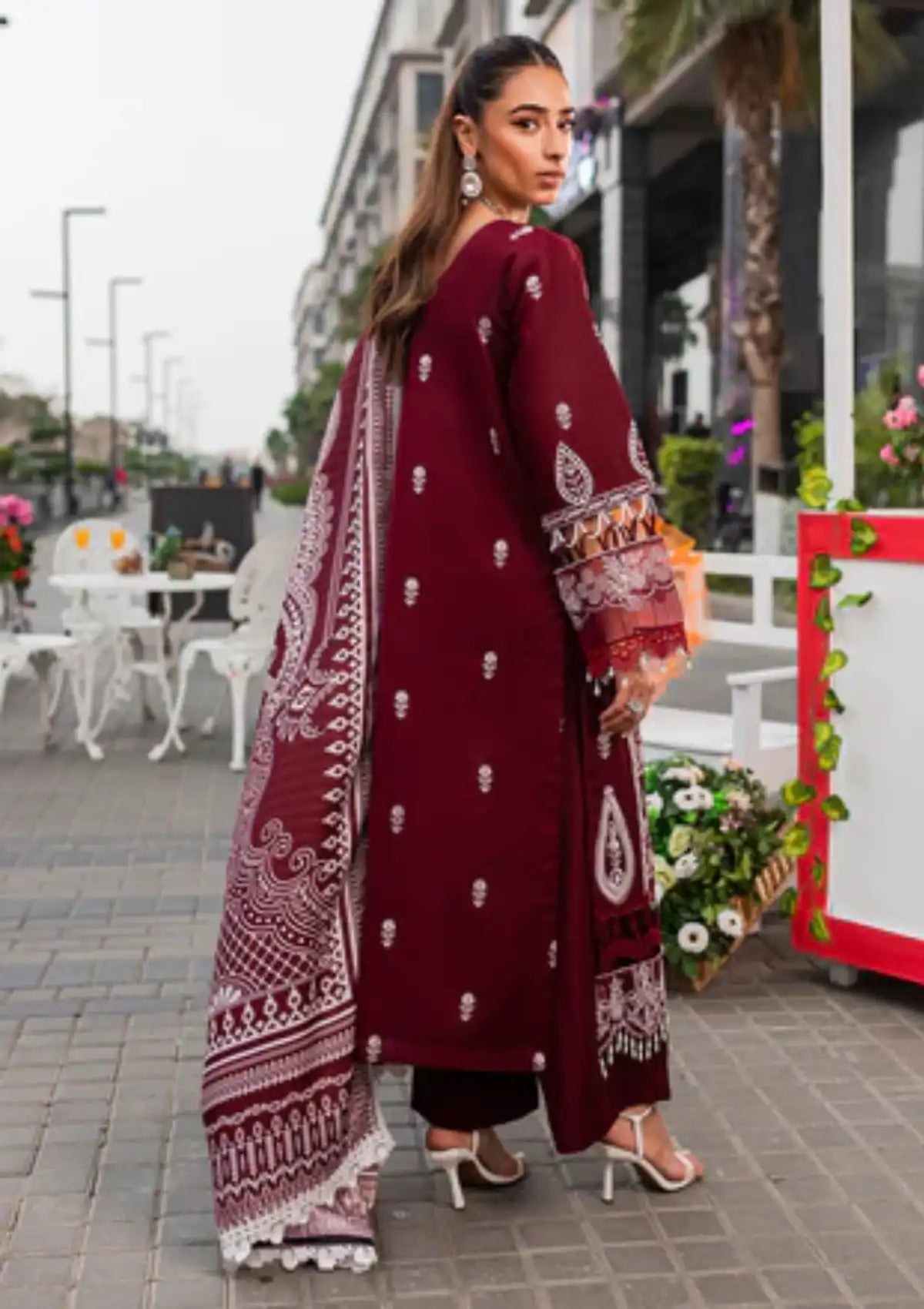 Parishay Nuray-e-Nazar Winter'23 NNF-07 - Mohsin Saeed Fabrics