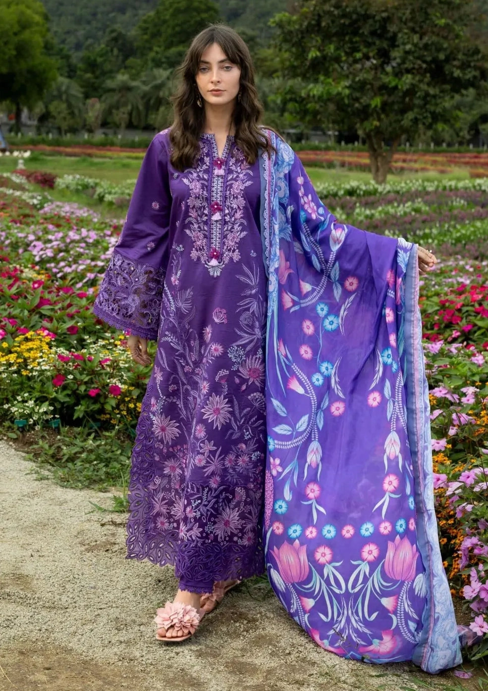 Mushq Secret Garden Hemline'26 D-12B Lily Veil