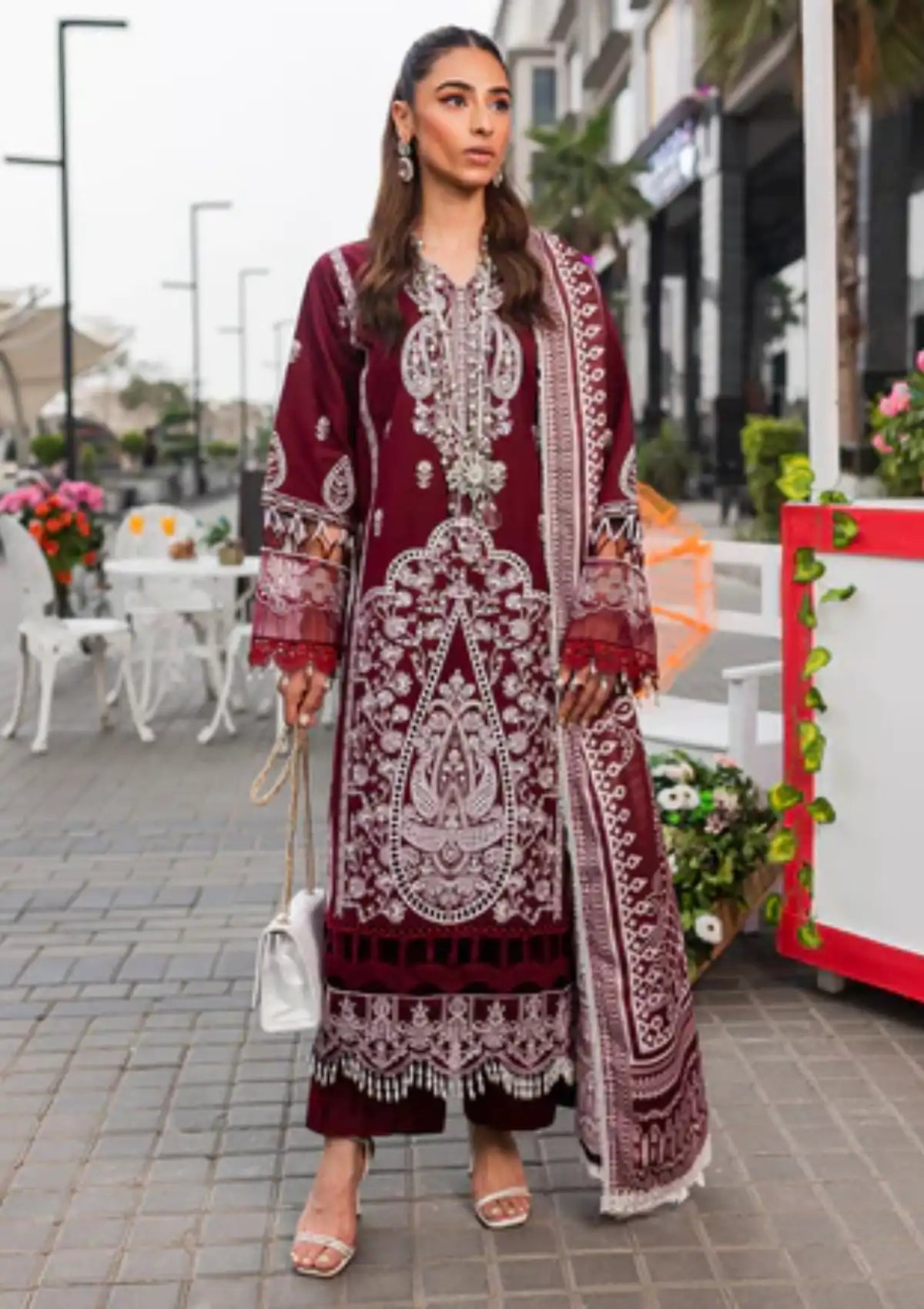 Parishay Nuray-e-Nazar Winter'23 NNF-07 - Mohsin Saeed Fabrics