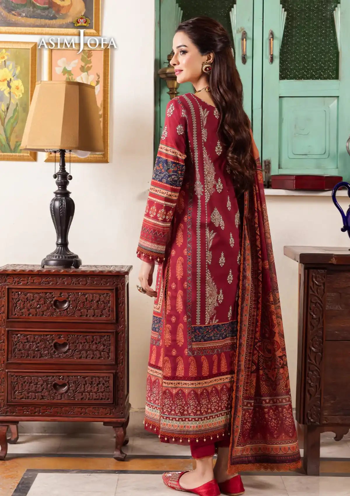 Asim Jofa Rania Pre-Winter'23 AJRW-26 - Mohsin Saeed Fabrics