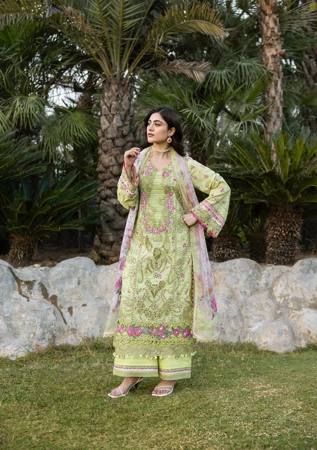 Elaf Chikankari Prints'26 D-2A
