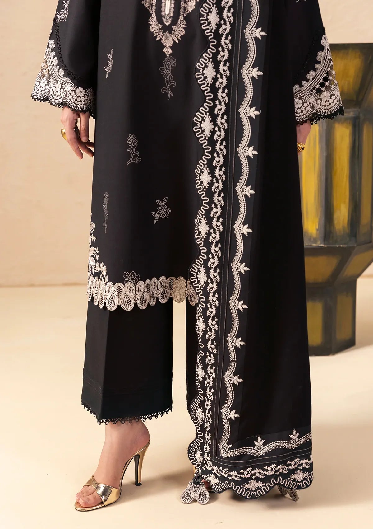 Qalamkar Qprints Linen'26 QPW-02 A Laiza