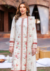 Farasha Kaavish Eid Festive Lawn'24 D-06 SURREAL WHITE - Mohsin Saeed Fabrics
