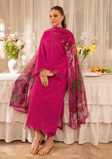 Farasha Seraya Emb Lawn'24 D-01 ASTER - Mohsin Saeed Fabrics