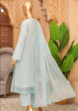 Umdah By KZ Emb Lawn'24 Vol-07 D-04 - Mohsin Saeed Fabrics