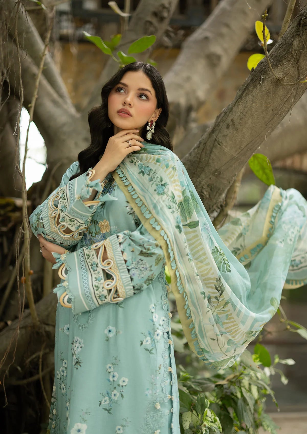 Elaf Signature Emb Prints Vol'II'26 ESG-6B ZARIA