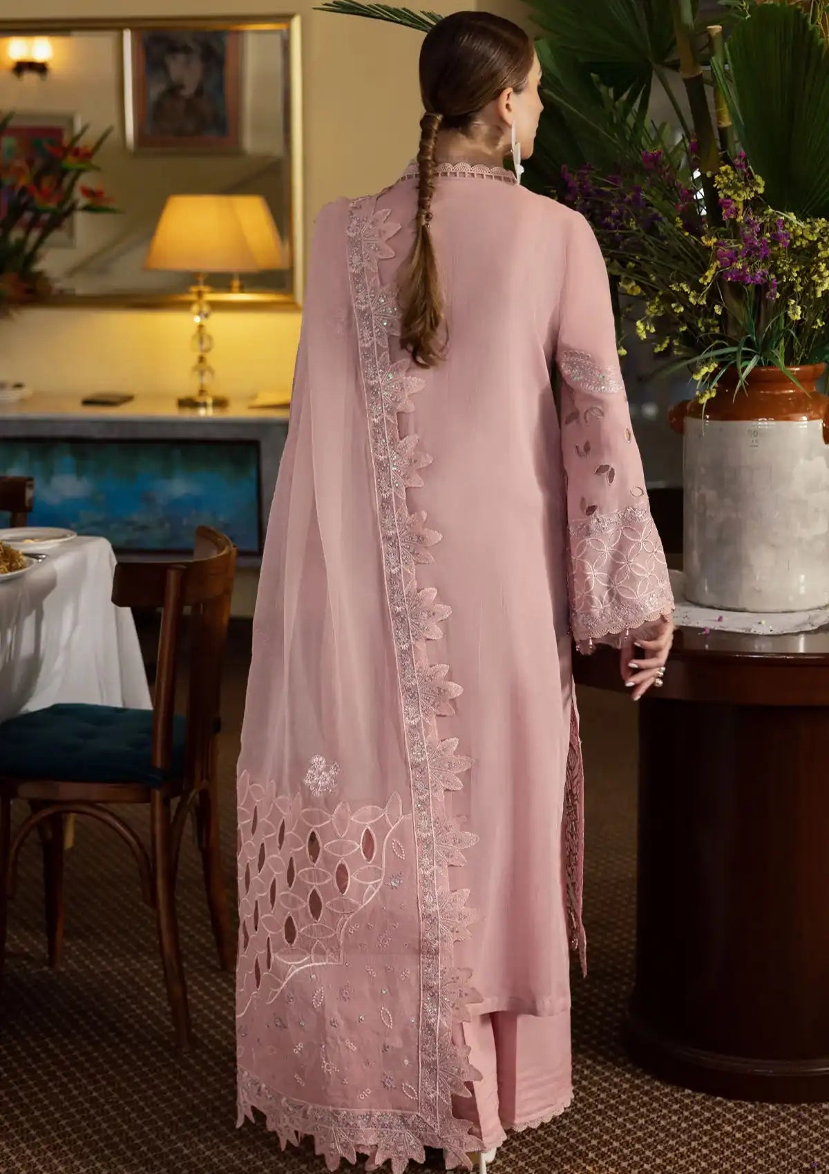 Nureh Mademoiselle Luxury Swiss'24 NE-83 - Mohsin Saeed Fabrics