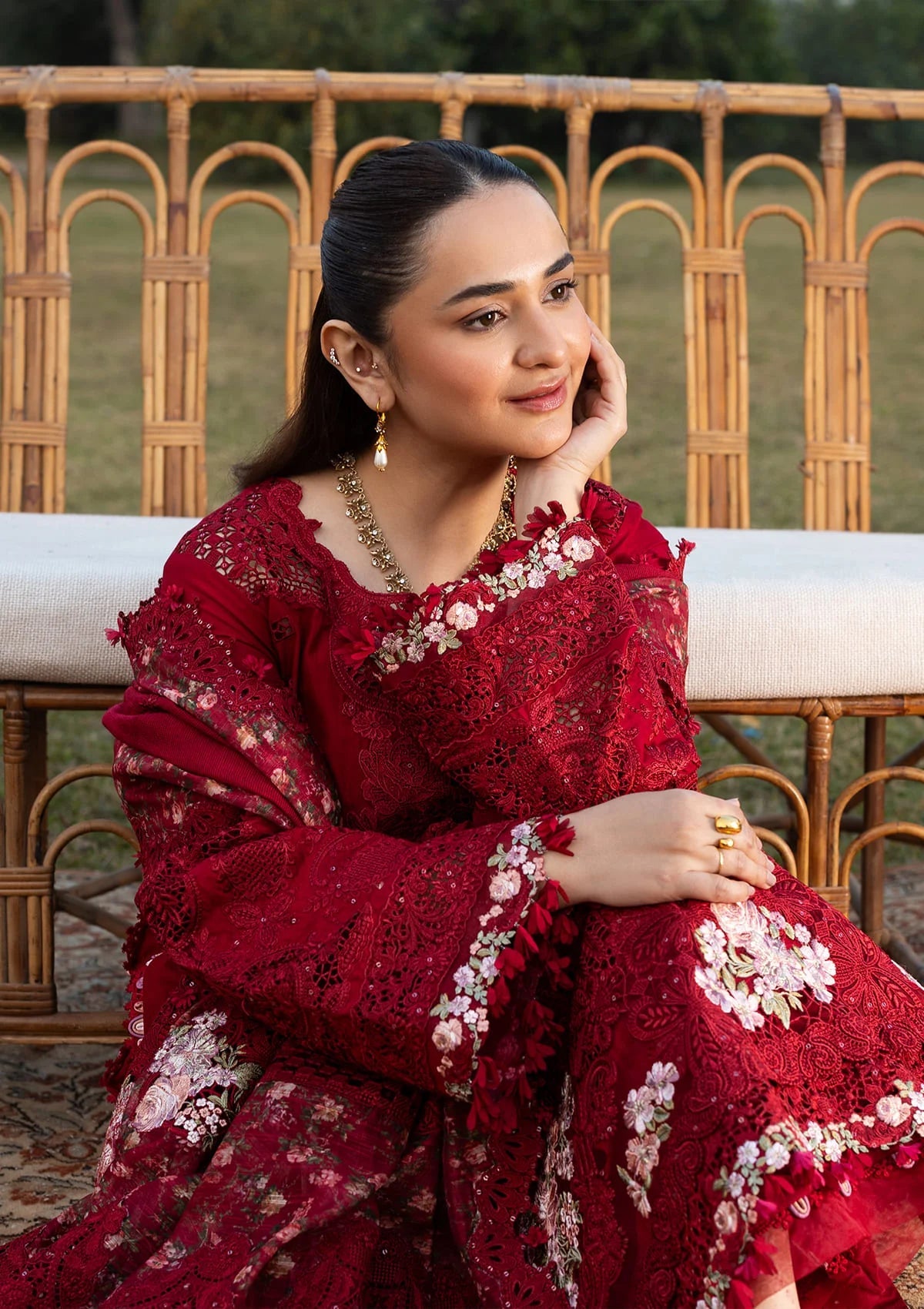 Elaf Luxury Lawn'26 ELY-10 CHERIE LADY