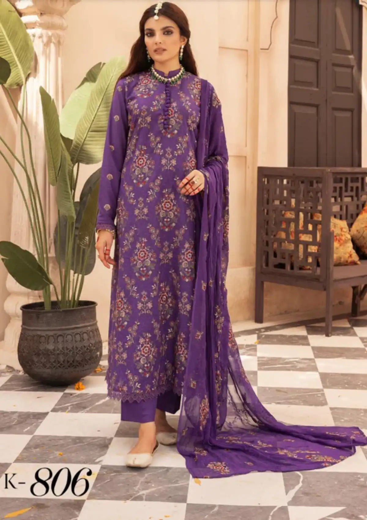 Ibteda By Khoobsurat'23 K-806 - Mohsin Saeed Fabrics