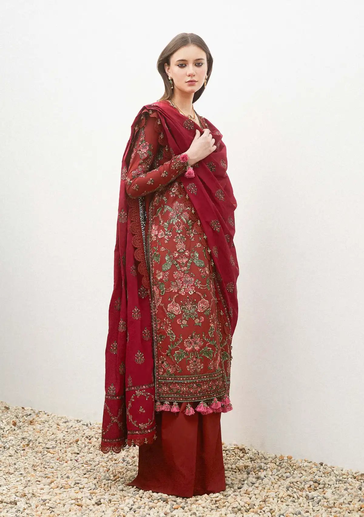 Hussain Rehar Eid Luxury Lawn'24 RUHI