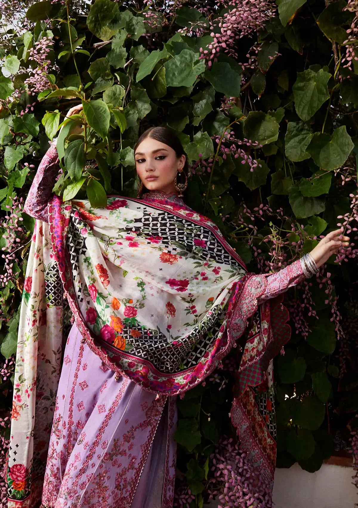 Hussain Rehar Eid Luxury Lawn'24 AYZEL