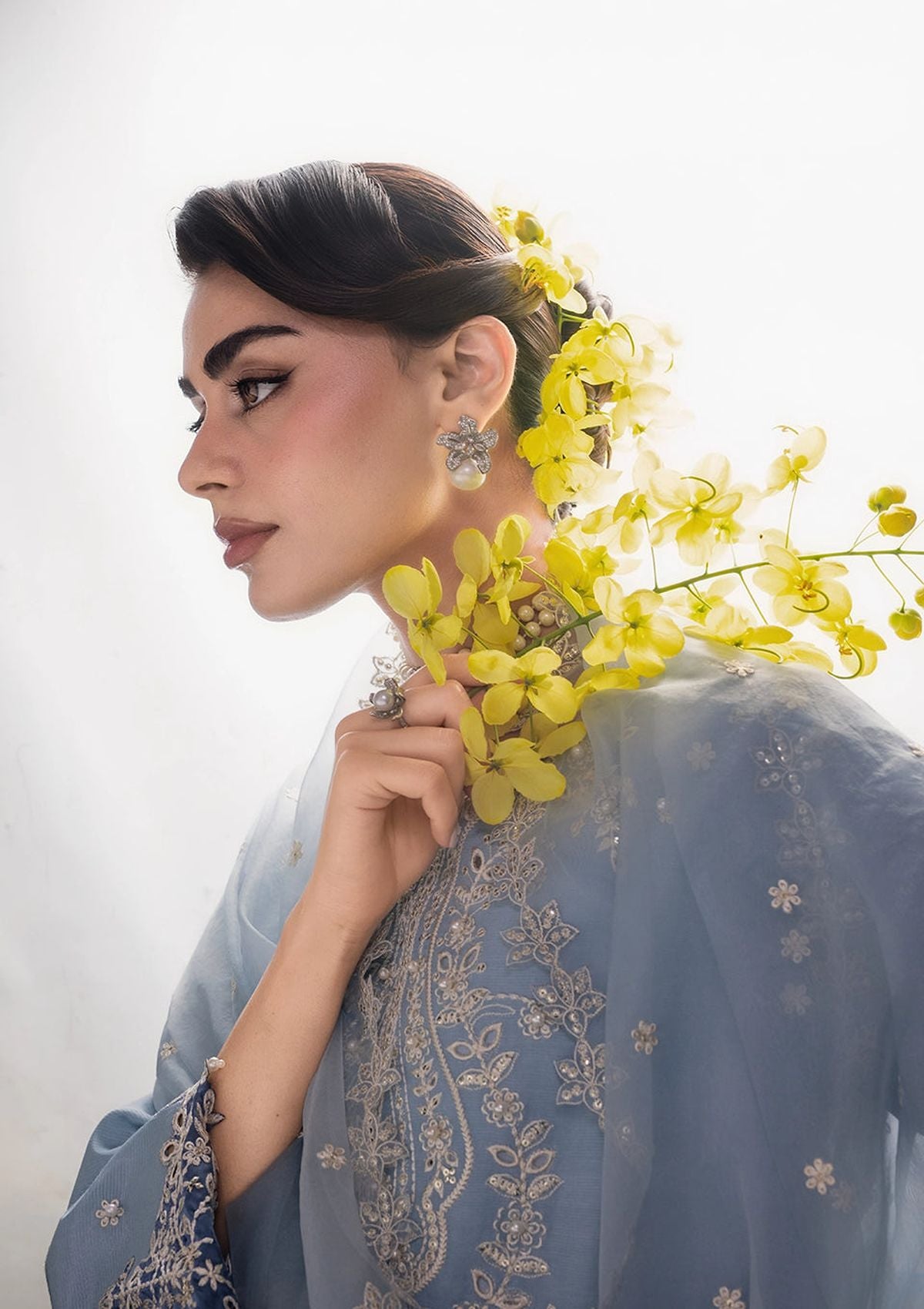 Rang Rasiya Lumeire Silk'26 D-10 Cielo
