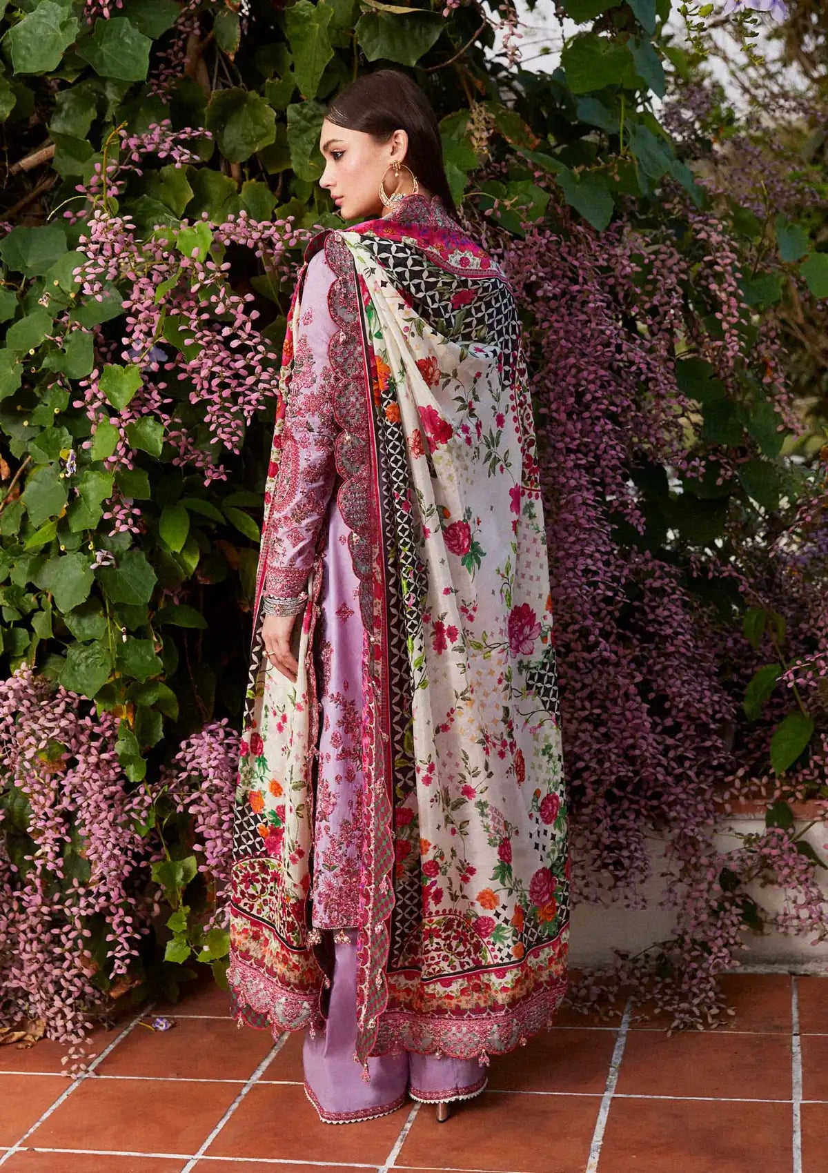 Hussain Rehar Eid Luxury Lawn'24 AYZEL