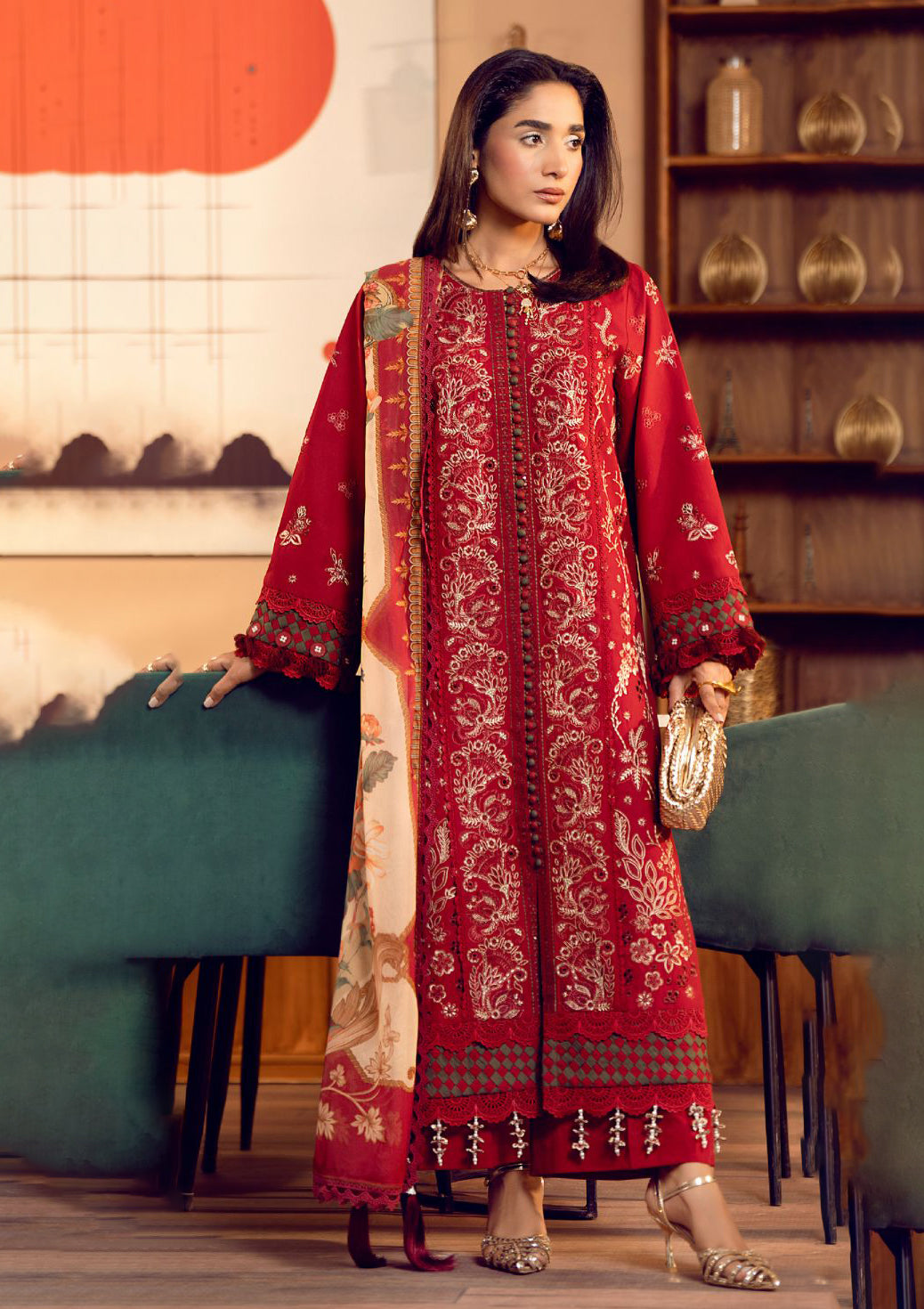 mohsin-saeed-fabrics-affordable-luxury-outfits-for-daily-formal-and-wedding-wear-This-product-is-from-tana-bana-sunday-bloom-print-emb25-d-03-is-available-on-Mohsin-saeed-fabrics-website.