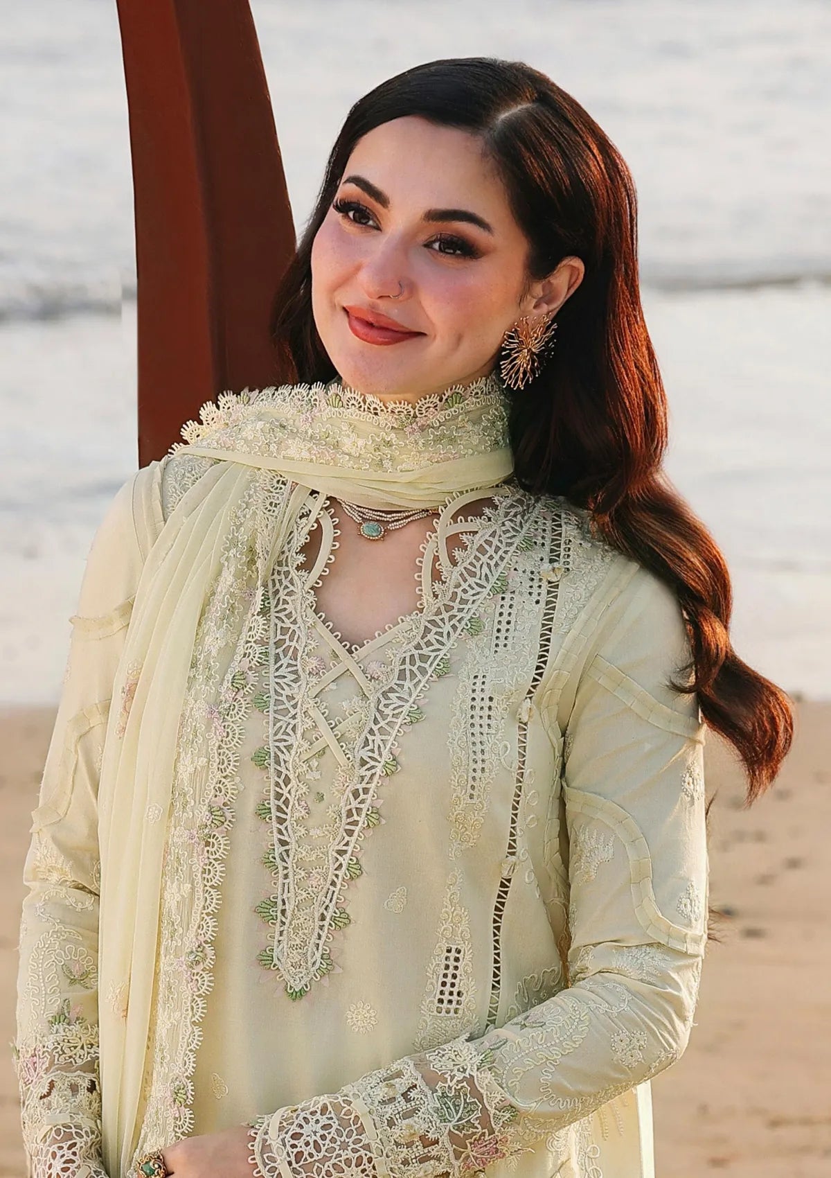 Qalamkar Sahil Luxury Lawn‘26 SA-03 Safa