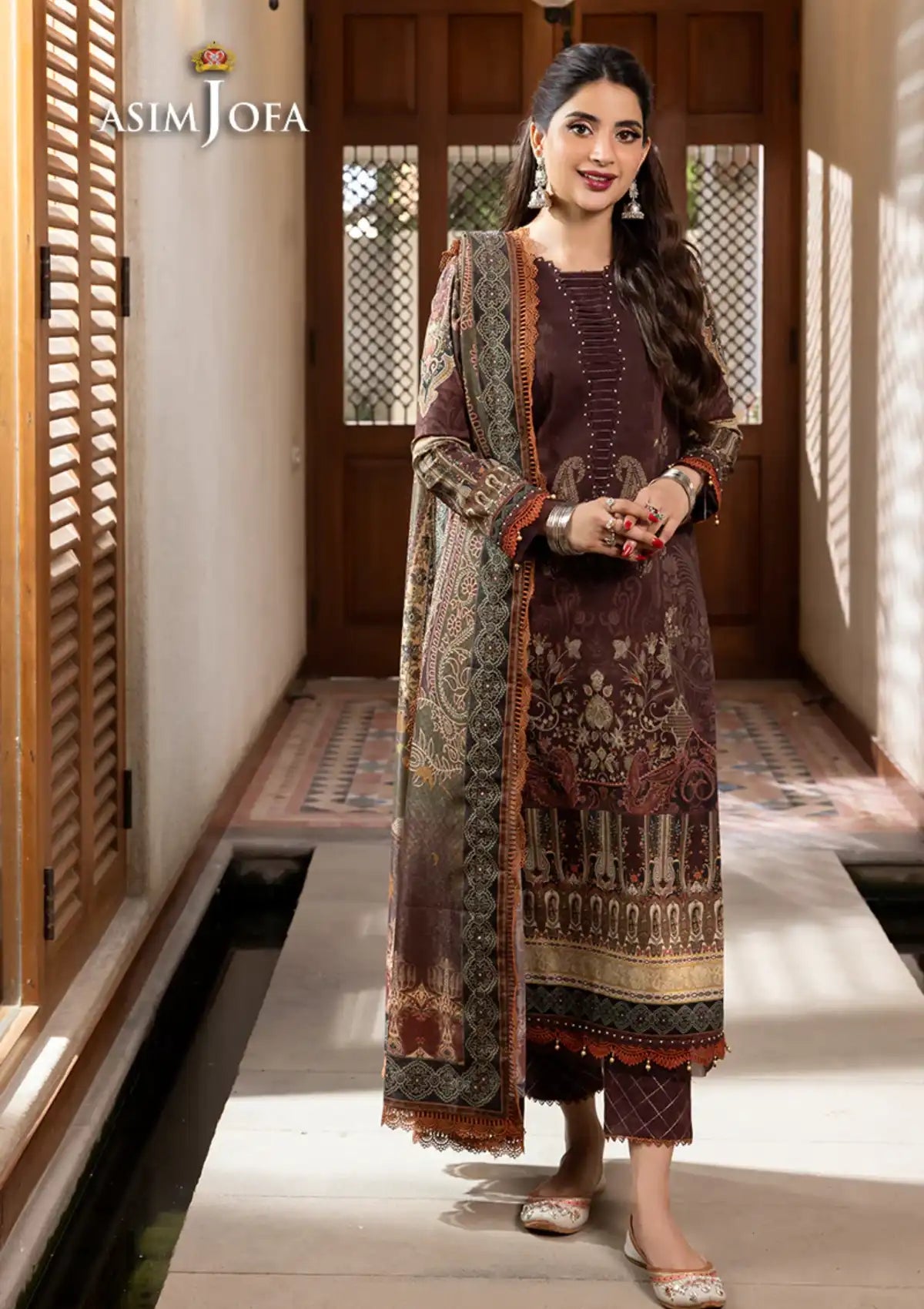 Asim Jofa Rania Pre-Winter'23 AJRW-19 - Mohsin Saeed Fabrics