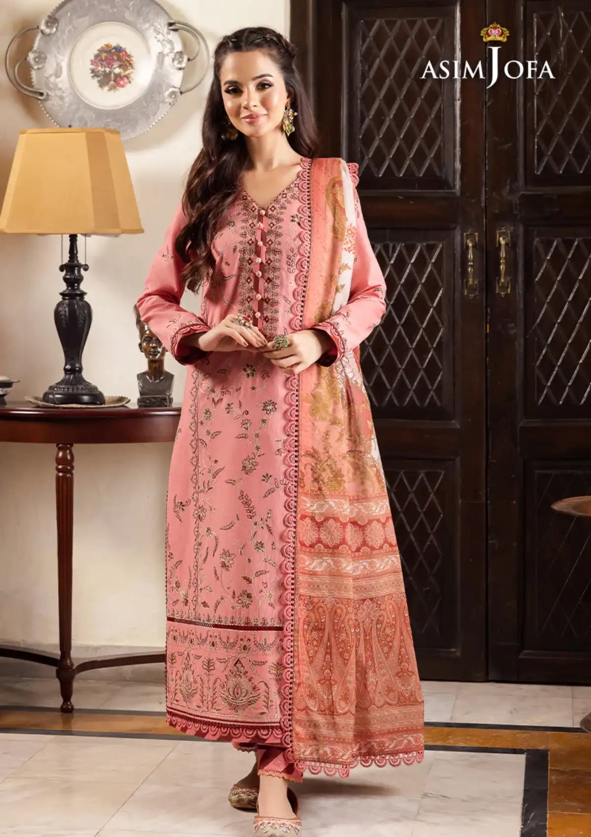 Asim Jofa Rania Pre-Winter'23 AJRW-35 - Mohsin Saeed Fabrics