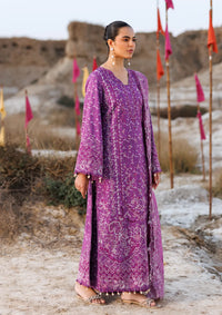 Emaan Adeel Sunlit Groove Luxury Lawn'26 -FLORAL FRENZY